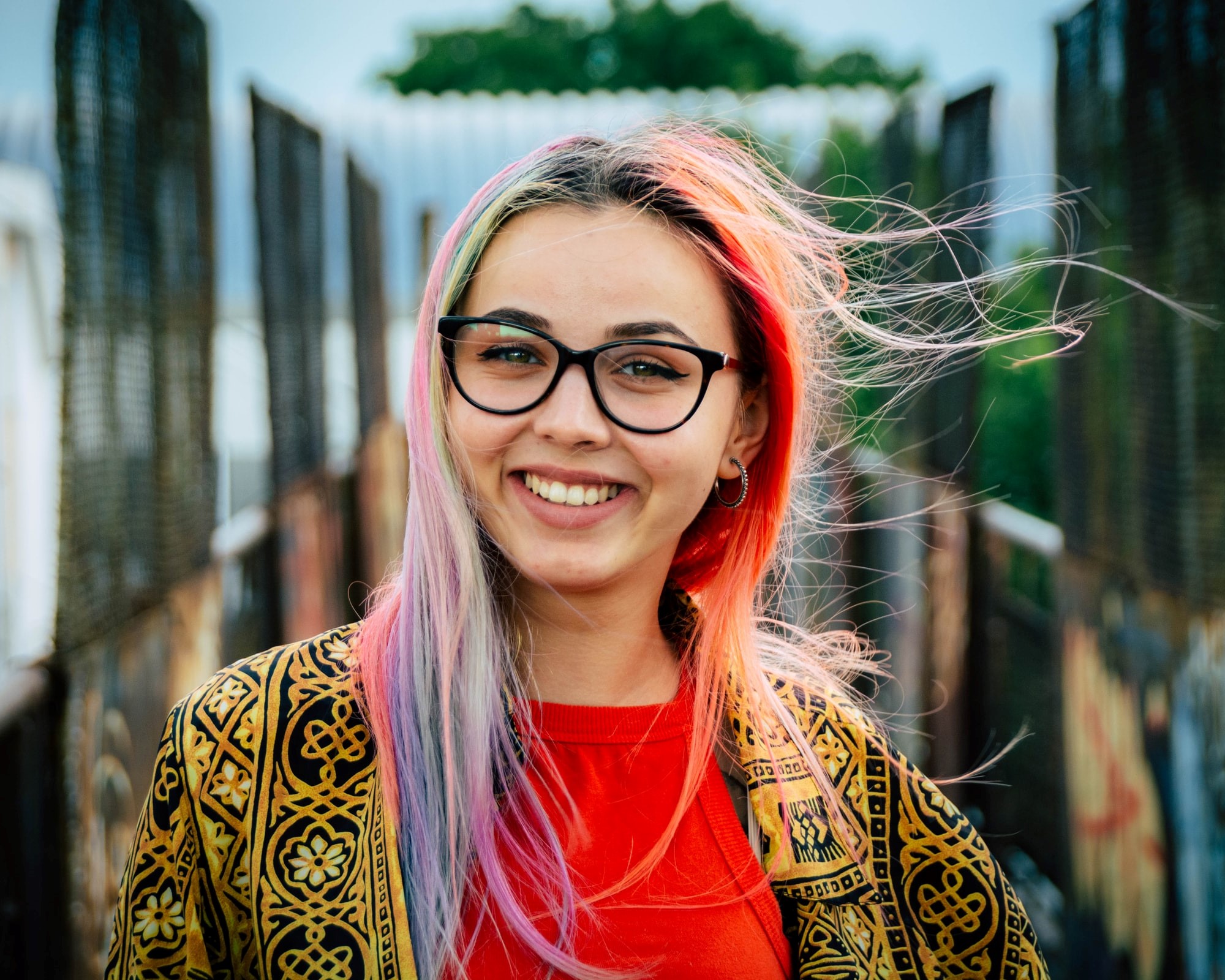 man holding a newspaper